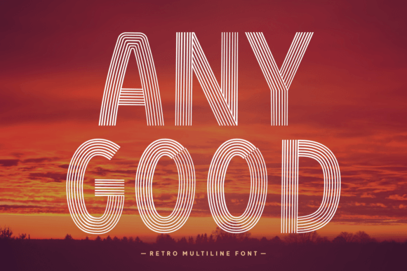 Any Good: A Retro Font That Elevates Design