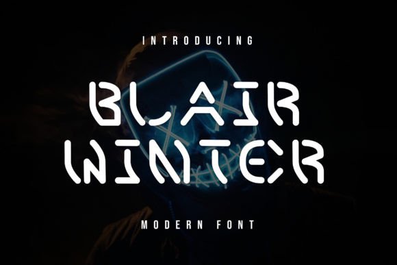 Blair Winter: A Modern Font for Bold and Creative Designers