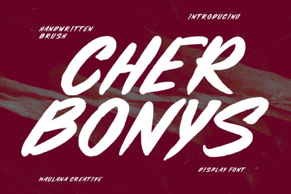 Cheerful Typography with Cherbonys