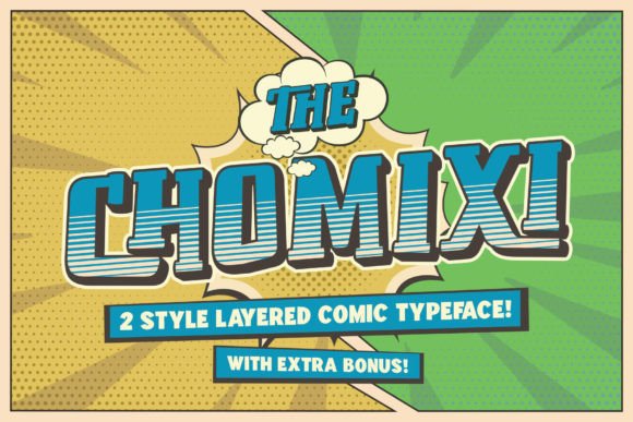 Chomoxi: The Bold and Playful Font That Elevates Your Design Projects