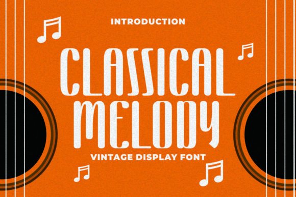 Classical Melody: A Vintage-Style Font for Creative Projects