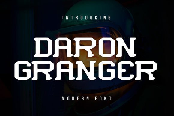 Daron Granger: A Modern Display Font for Creative Clarity
