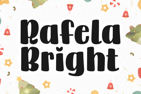 Exploring Rafela Bright: A Cute and Chunky Display Font for Creative Projects