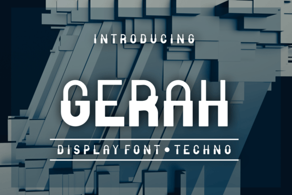 Gerah Font: A Bold Statement for Modern Design