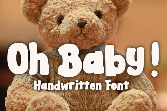 Oh Baby: A Versatile Handwritten Display Font for Creative Projects