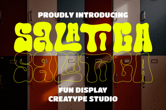 Salatiga: A Bold Display Font for Creative Impact