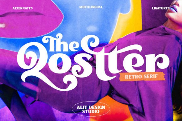 The Qostter: A Retro Serif Display Font That Elevates Your Designs