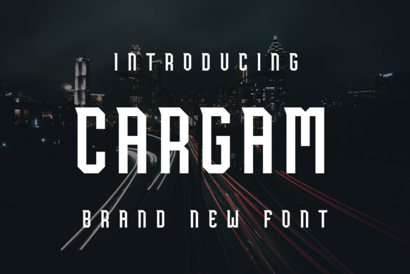 What Makes Cargam a Cool and Unique Display Font for Modern Designers